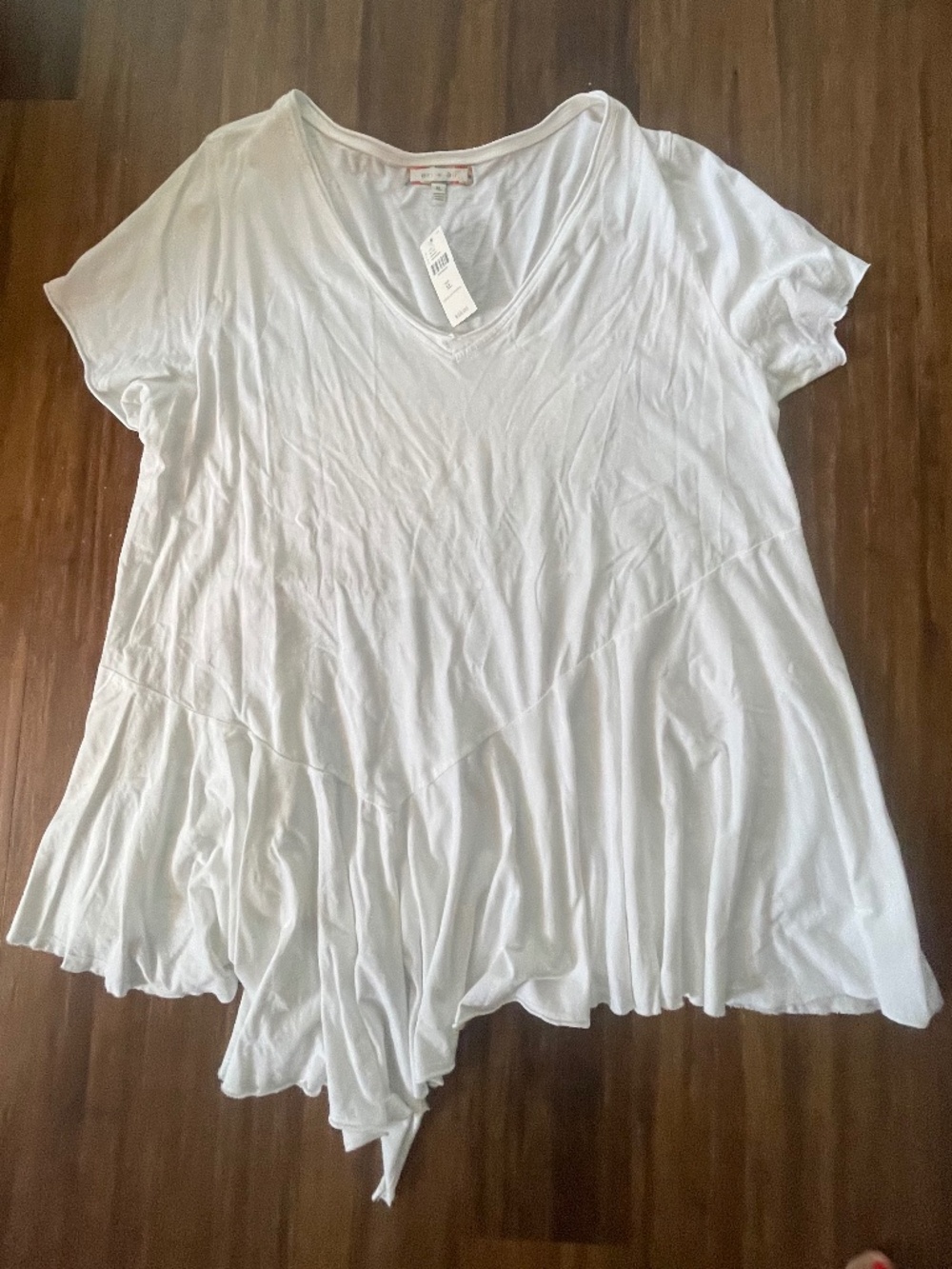 Anthropologie White Tee